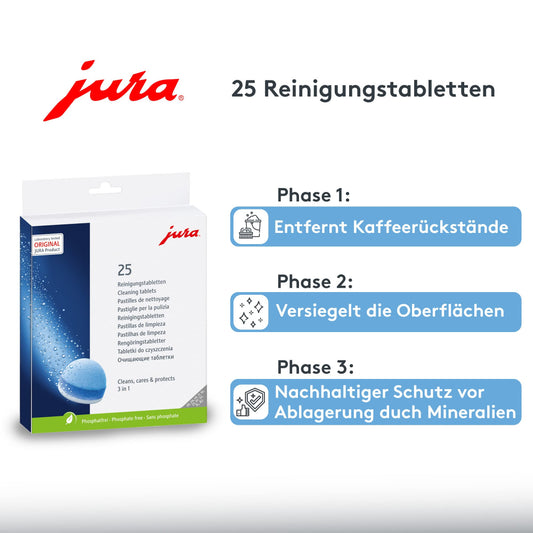 JURA Cleaning Tablets 25Pcs