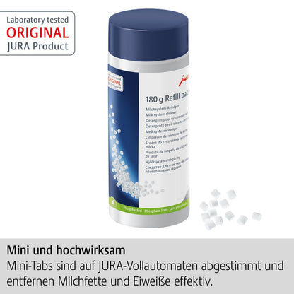 JURA Milk System Cleaner MiniTabs 180G